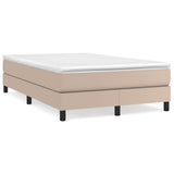 Cadre de lit sans matelas cappuccino 120x200 cm similicuir