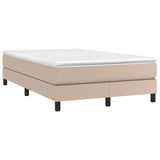 Cadre de lit sans matelas cappuccino 120x200 cm similicuir