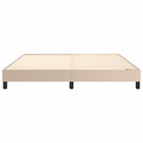 Cadre de lit sans matelas cappuccino 160x200 cm similicuir