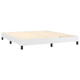 Cadre de lit sans matelas blanc 180x200 cm similicuir