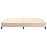 Cadre de lit sans matelas cappuccino 180x200 cm similicuir