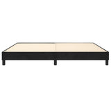 Cadre de lit sans matelas noir 200x200 cm velours