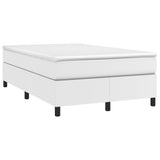 Cadre de lit sans matelas blanc 120x200 cm similicuir