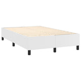 Cadre de lit sans matelas blanc 120x200 cm similicuir