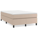 Cadre de lit sans matelas cappuccino 120x200 cm similicuir