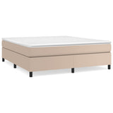 Cadre de lit sans matelas cappuccino 160x200 cm similicuir