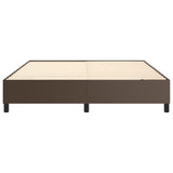 Cadre de lit sans matelas marron 180x200 cm similicuir