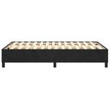 Cadre de lit sans matelas noir 120x200 cm velours