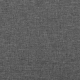 Têtes de lit 4 pcs Gris clair 90x5x78/88 cm Tissu