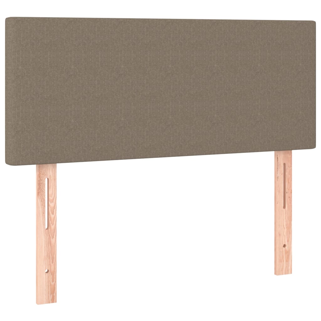 Tête de lit à LED Taupe 80x5x78/88 cm Tissu