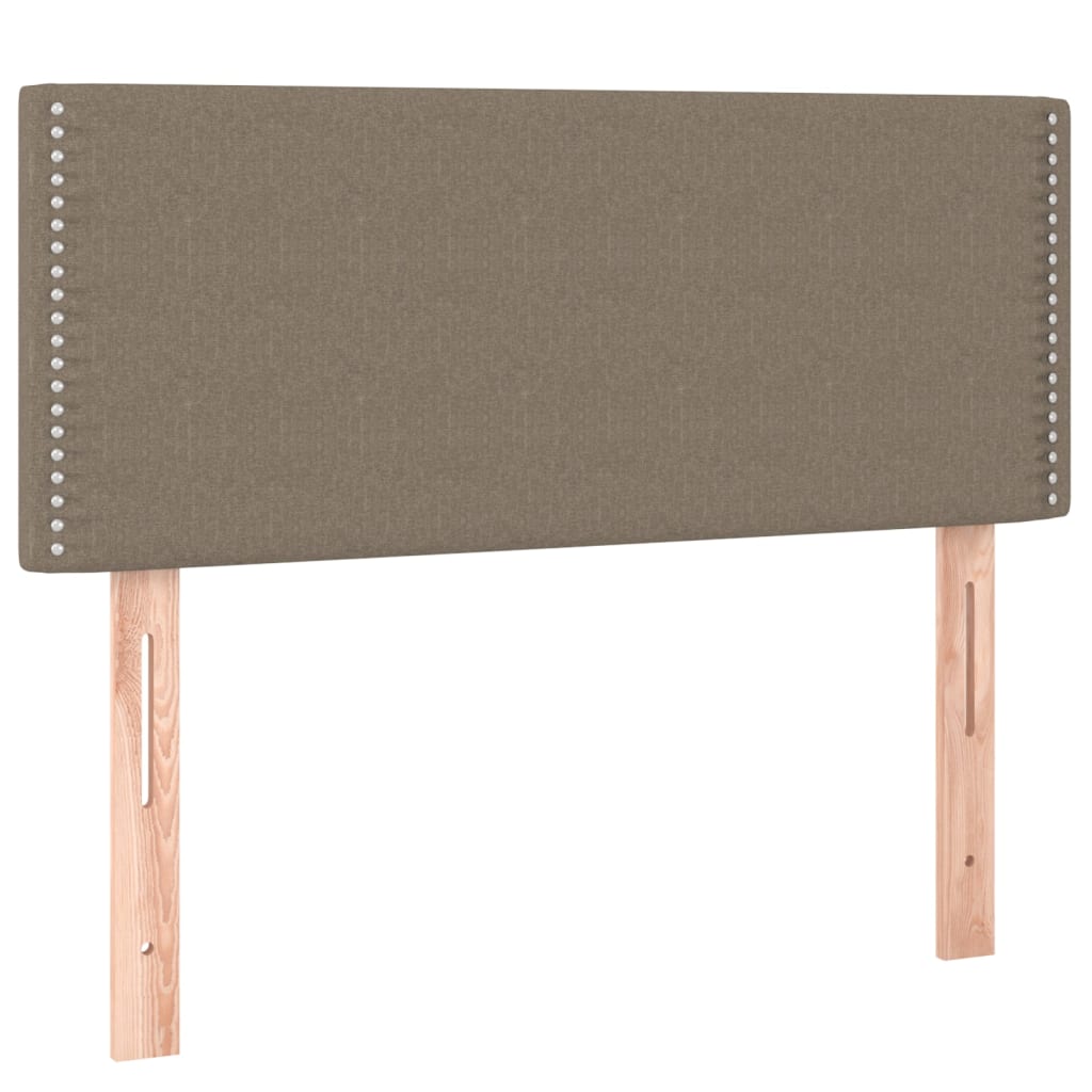 Tête de lit à LED Taupe 80x5x78/88 cm Tissu