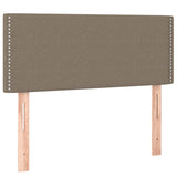 Tête de lit à LED Taupe 80x5x78/88 cm Tissu