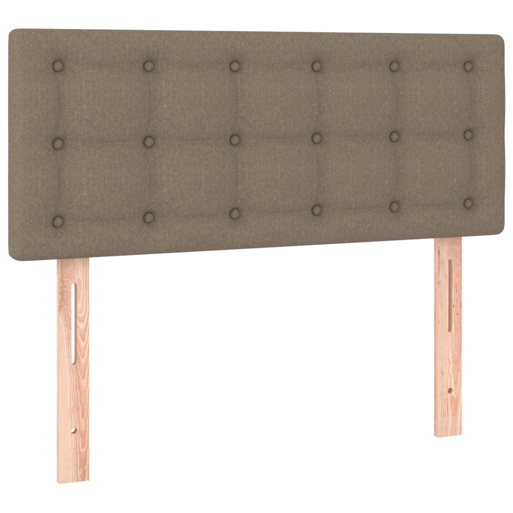 Tête de lit à LED Taupe 80x5x78/88 cm Tissu