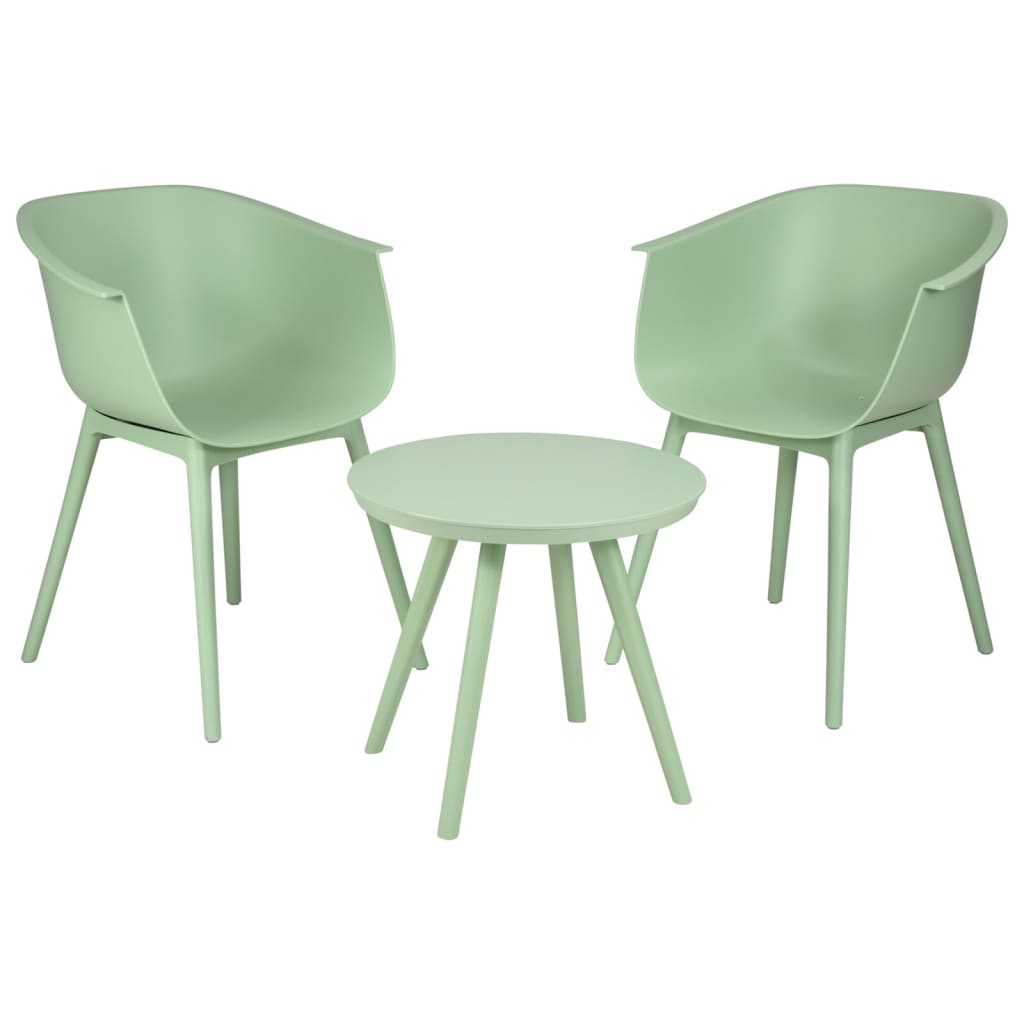 ProGarden 3 pcs Patio Furniture Set PP Green