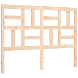 Cadre de lit sans matelas 140x200 cm bois massif