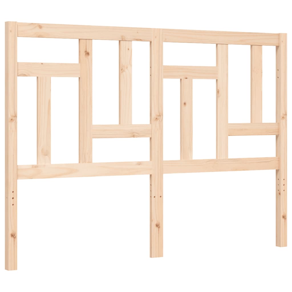 Cadre de lit sans matelas 120x200 cm bois massif