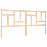 Cadre de lit sans matelas 200x200 cm bois massif