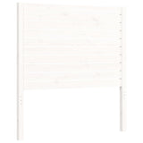 Cadre de lit sans matelas blanc 100x200 cm bois massif