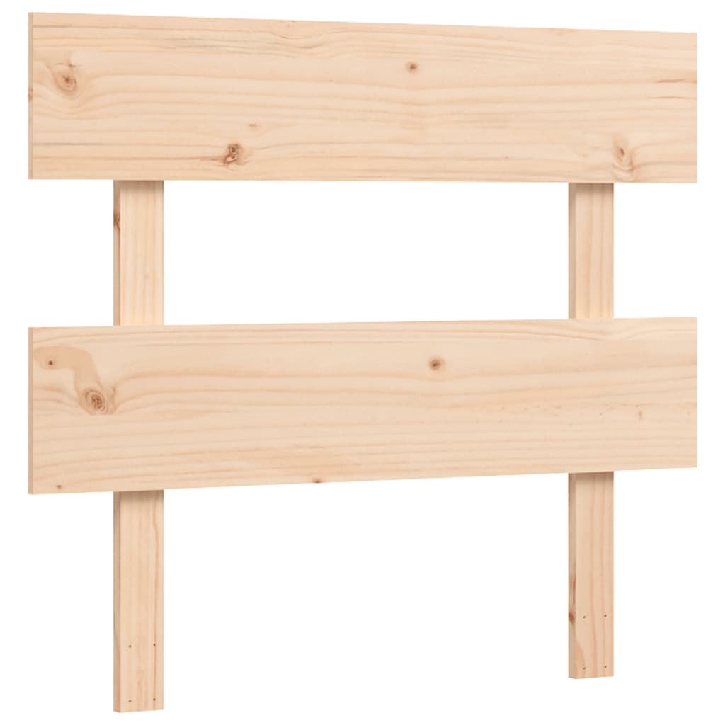 Cadre de lit sans matelas 90x200 cm bois massif