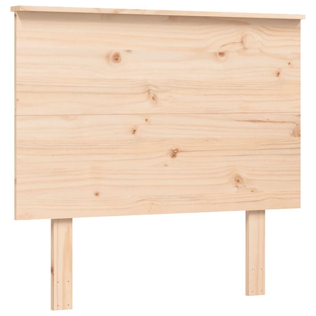 Cadre de lit sans matelas 100x200 cm bois massif