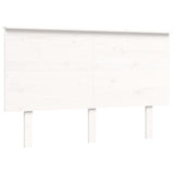 Cadre de lit sans matelas blanc 120x200 cm bois massif