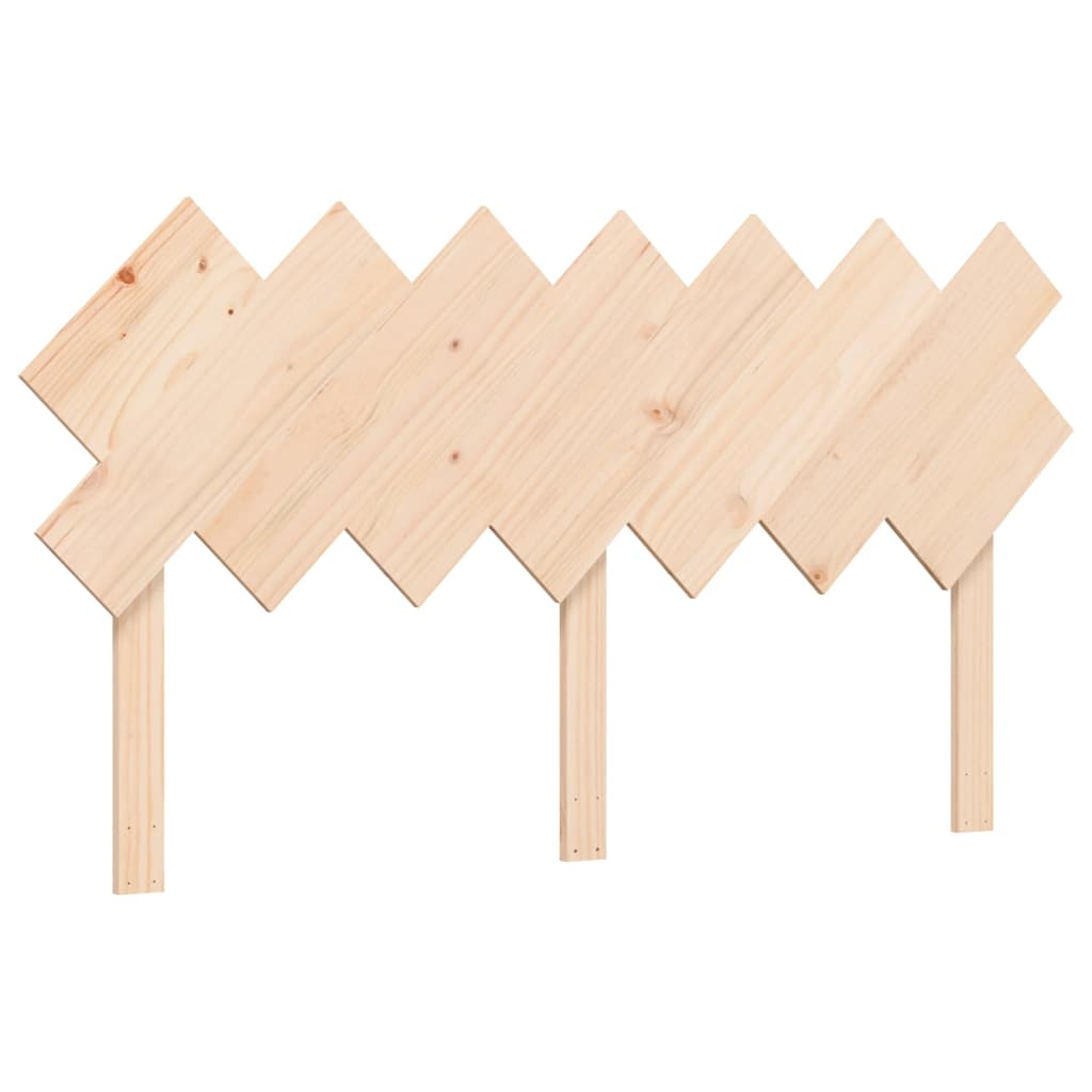 Cadre de lit sans matelas 140x190 cm bois massif