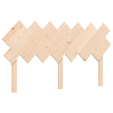 Cadre de lit sans matelas 140x190 cm bois massif