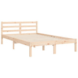 Cadre de lit sans matelas 120x200 cm bois massif