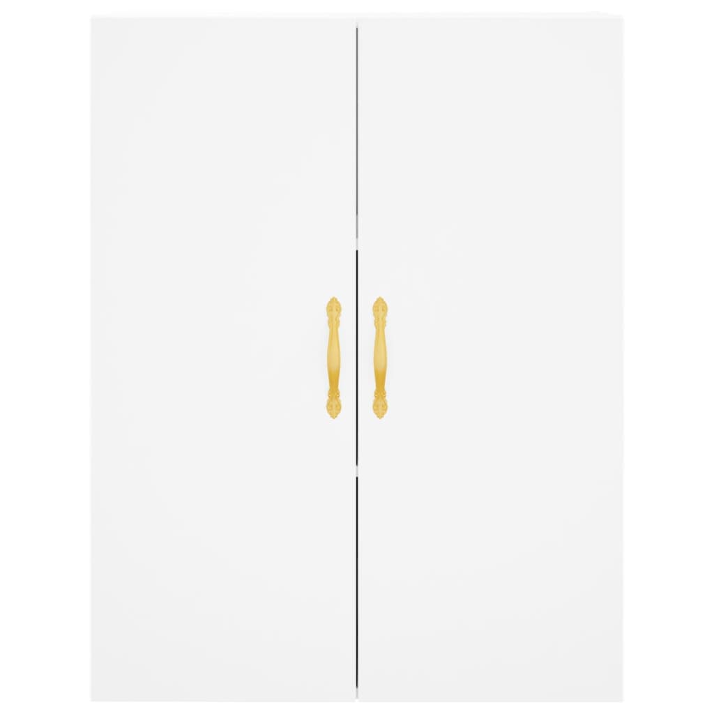 Armoires murales 2 pcs blanc 69,5x34x90 cm