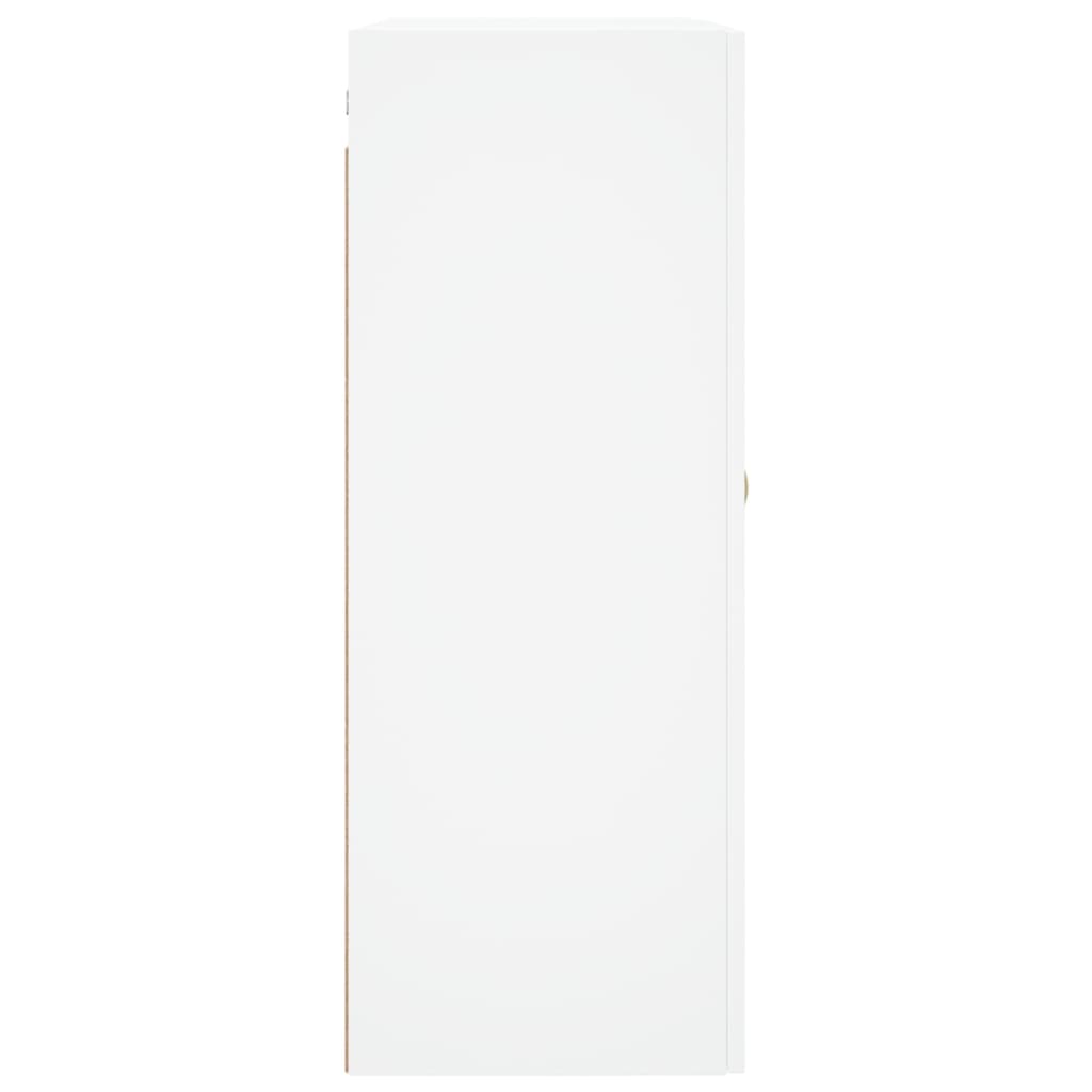 Armoires murales 2 pcs blanc 69,5x34x90 cm