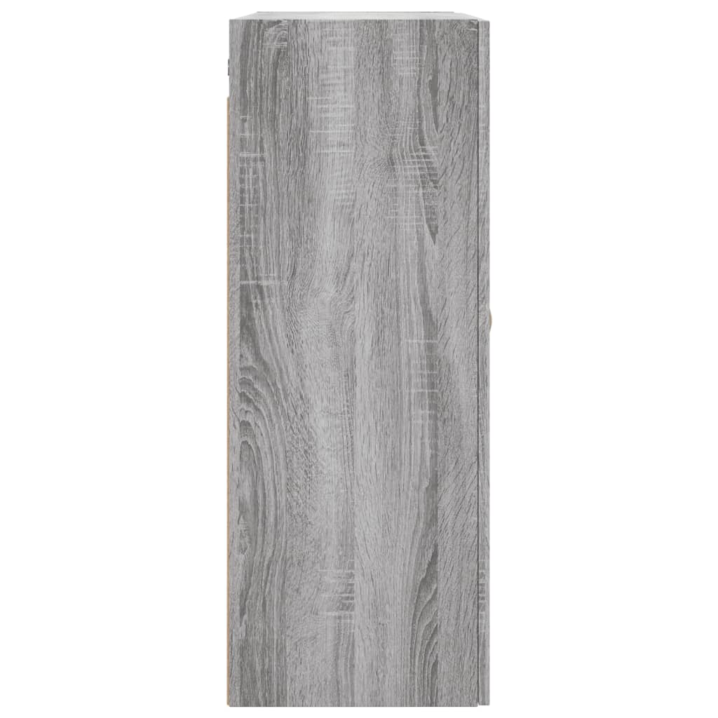 Armoires murales 2 pcs sonoma gris 69,5x34x90 cm