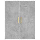 Armoires murales 2 pcs gris béton 69,5x34x90 cm