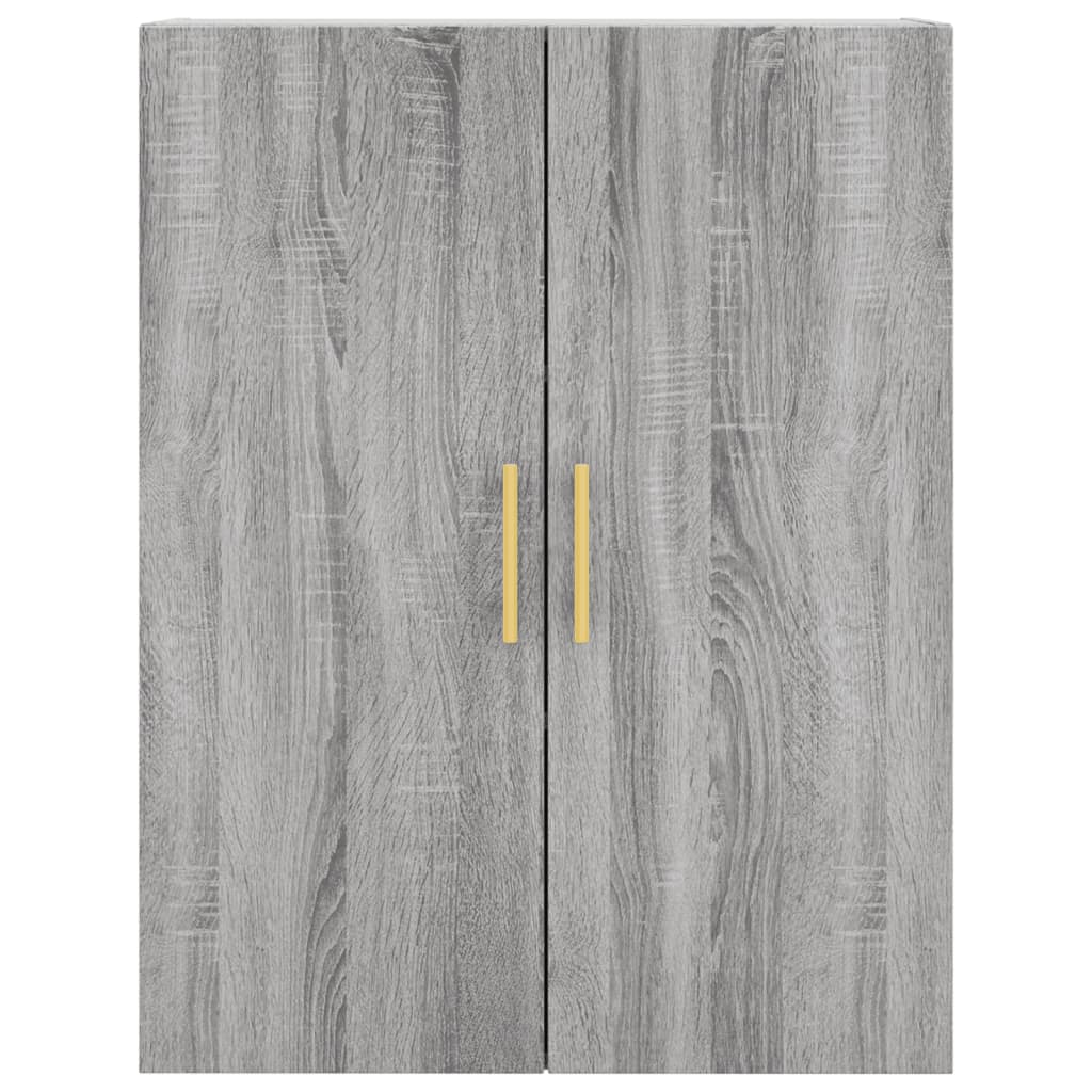 Armoires murales 2 pcs sonoma gris 69,5x34x90 cm