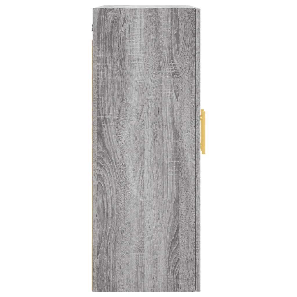 Armoires murales 2 pcs sonoma gris 69,5x34x90 cm