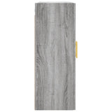 Armoires murales 2 pcs sonoma gris 69,5x34x90 cm