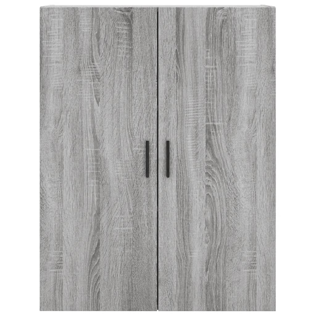 Armoires murales 2 pcs sonoma gris 69,5x34x90 cm