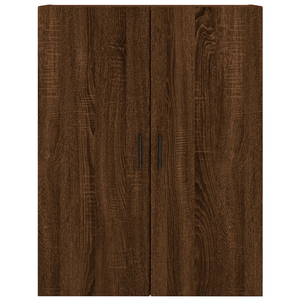 Armoires murales 2 pcs chêne marron 69,5x34x90 cm