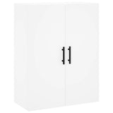 Armoires murales 2 pcs blanc 69,5x34x90 cm