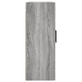 Armoires murales 2 pcs sonoma gris 69,5x34x90 cm