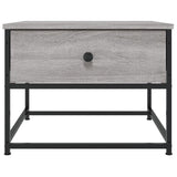 Sonoma coffee table gray 51x51x40 cm engineered wood