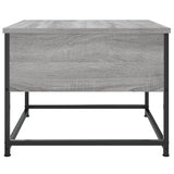 Sonoma coffee table gray 51x51x40 cm engineered wood