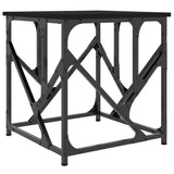 Schwarzer Couchtisch 45x45x47,5 cm, Holzwerkstoff