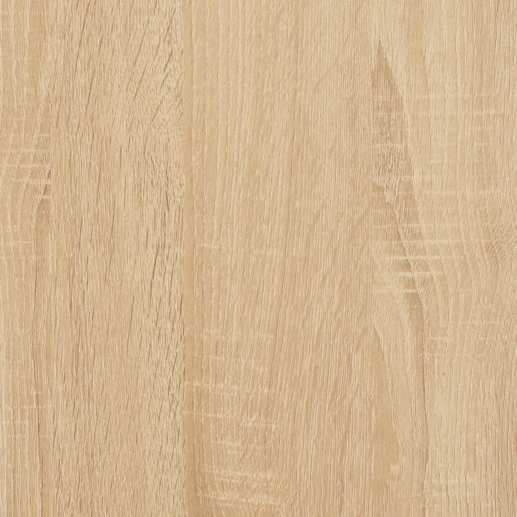 High sideboard sonoma oak 62x36x121.5 cm engineered wood