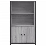 Buffet haut sonoma gris 62x32x103,5 cm bois d'ingénierie