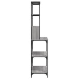 6-tier baker's rack sonoma gray 90x40x180 cm