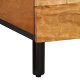 Table basse 80x50x40 cm bois massif d'acacia