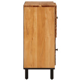 Side cabinet 80x33x75 cm solid acacia wood