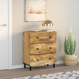 Side cabinet 60x33x75 cm solid mango wood