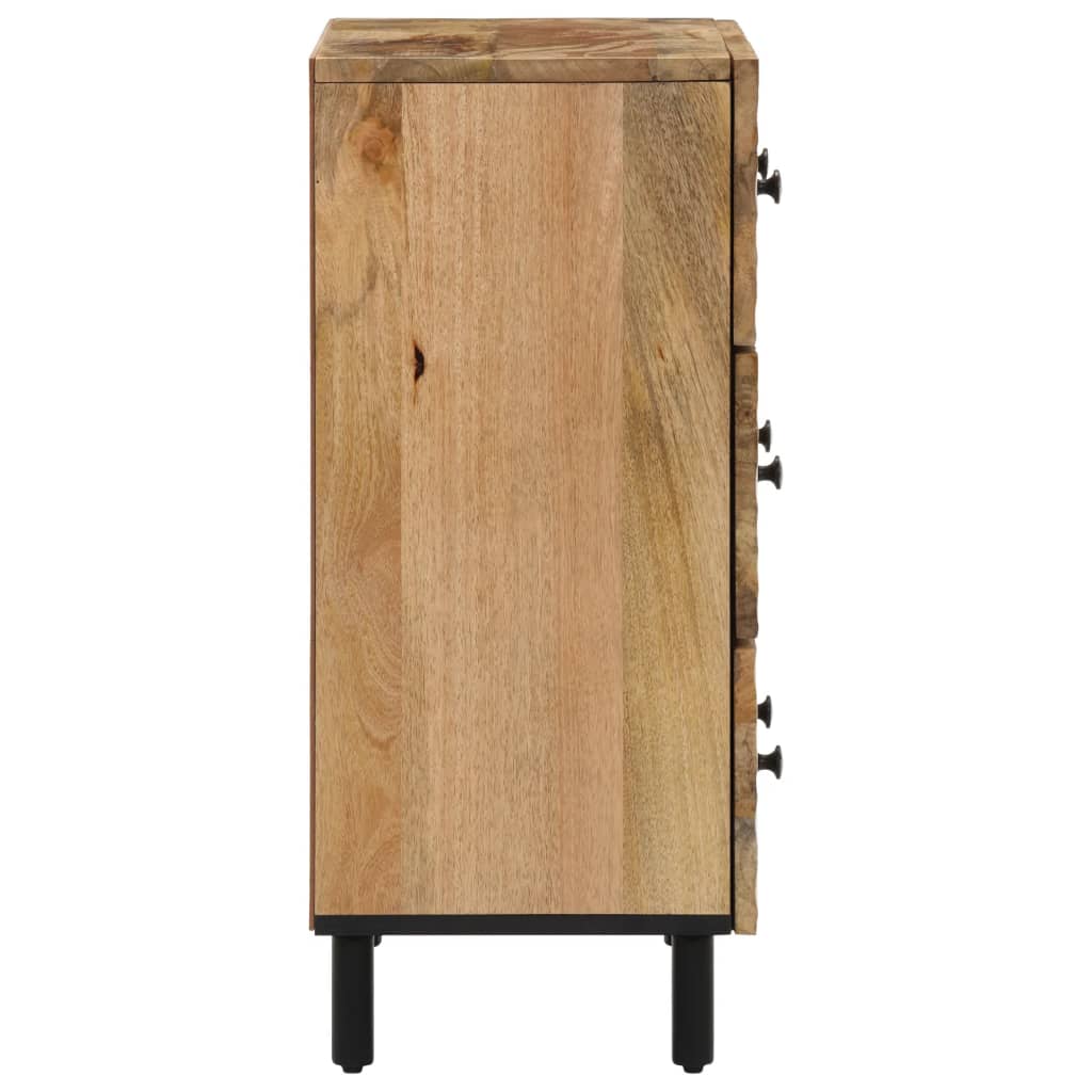 Side cabinet 60x33x75 cm solid mango wood