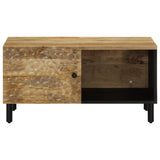 Table basse 80x50x40 cm bois de manguier massif